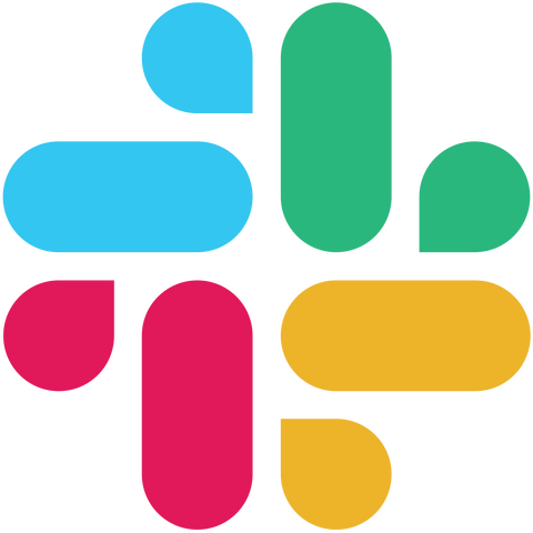 Slack logo Slack logo